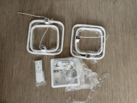 LED lampa 58x46 ar pulti baltas krāsas